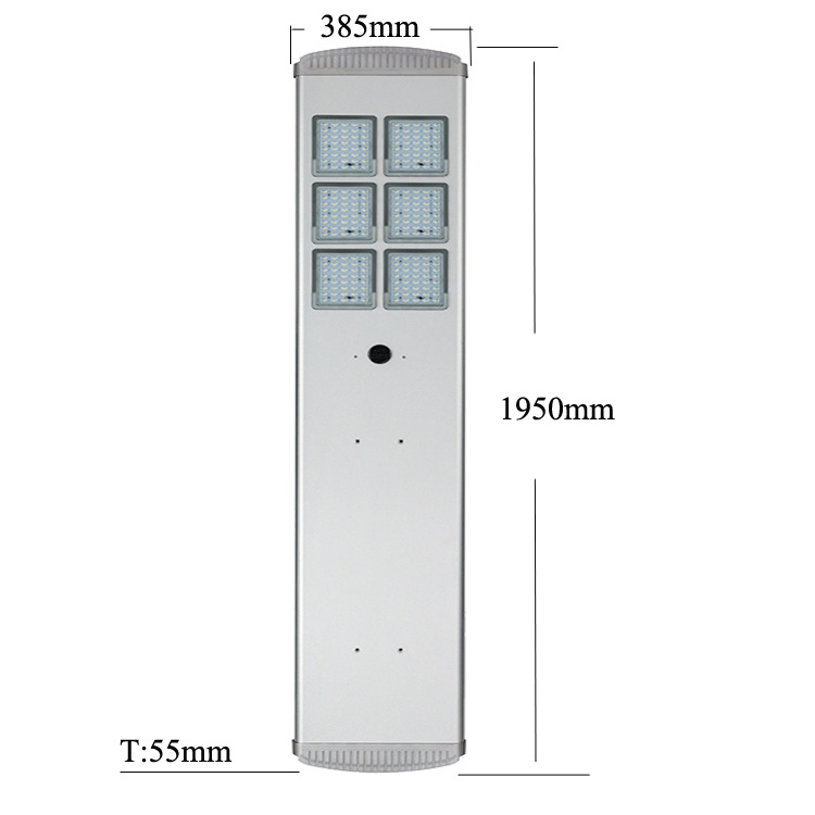 High Lumen Outdoor Led Street Light Solar Panel 15w 20w 40w 60w 80w Led Street Light Solar Cell