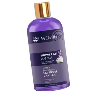 Aromatherapy Lavender - Vanilla Shower Gel Shower Gel Body Cleansing And Freshness Skin Moisturization