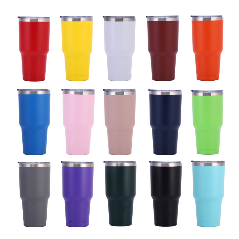 2024 top sell 30 oz stainless steel vacuum insulated tumbler sus304 metal travel mug 20oz double wall tumbler