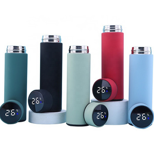 Thermoses Bottle 500 ml Stainless Steel Smart Vacuum Flask Intelligent Thermoses Cafe Smart Termos Termo Digital Flask