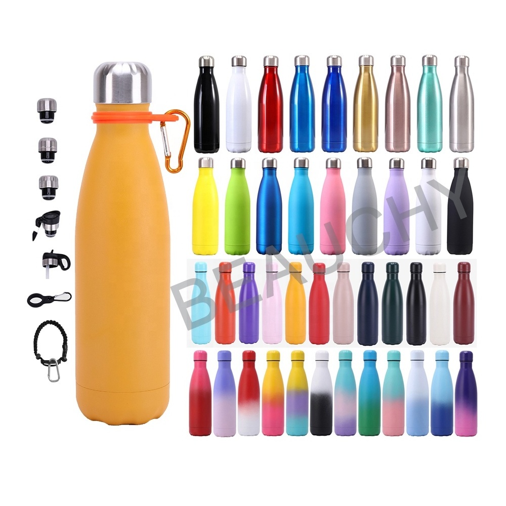 Bouteille d'eau sport bouteille inox isotherme en verre 1 litre thermique bouteille isothermal bottle