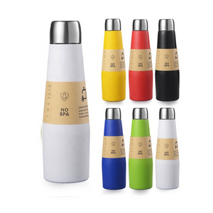 Customized Design 18 Oz 18/8 Stainless Steel Vacuum Insulated Water Bottle Double Walled Cola Shape Sport Bottles