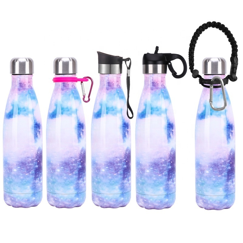 Christmas's Day gifts 350ml 500ML 750ml Wholesale Double Wall Insulated Stainless Steel Vacuum Insulated Water Bottle Bluks