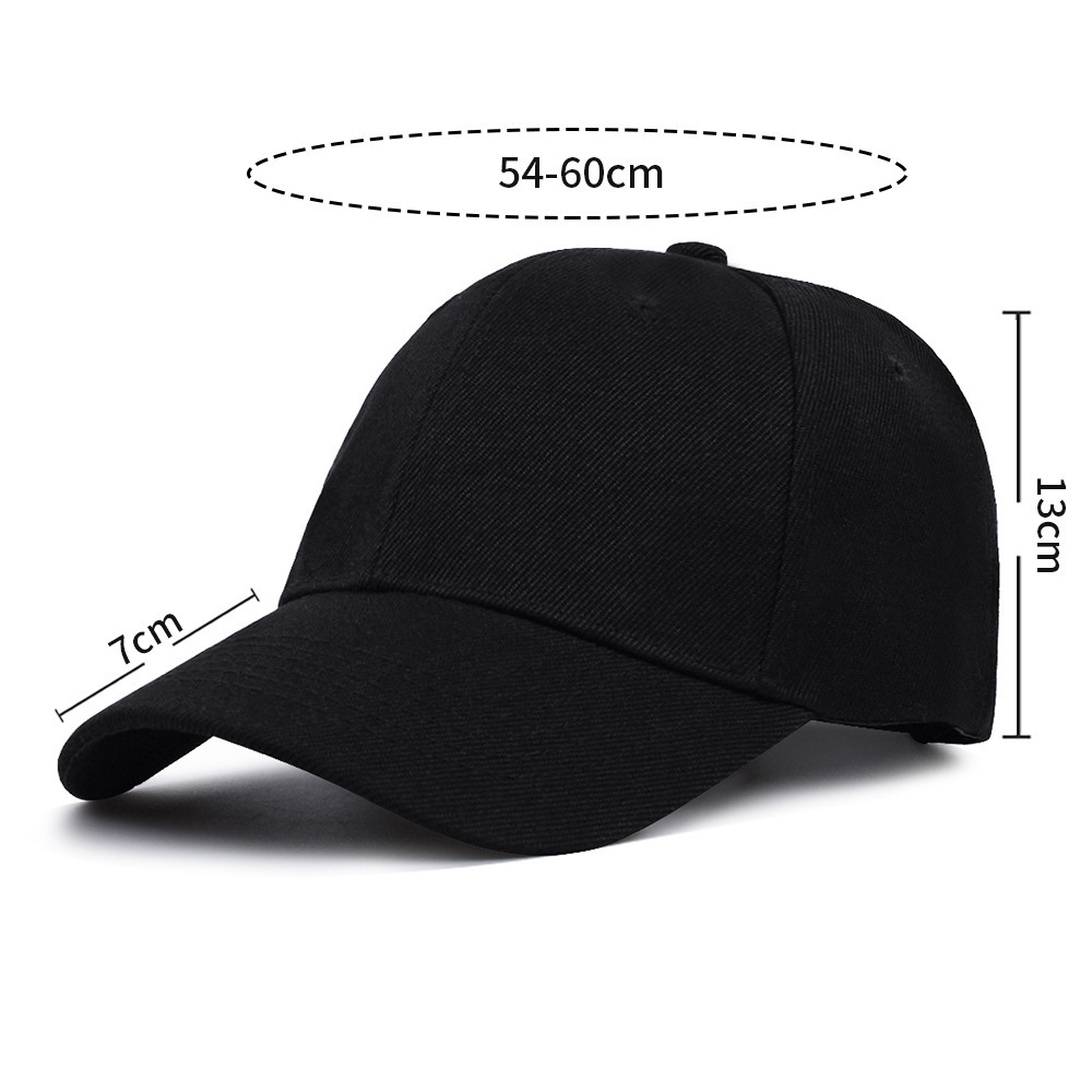 Custom Design Logo 3D Embroidery Hat 25 Color Blank Gorras Plain Sport Plain Hat