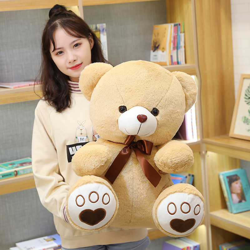 35cm 50cm 60cm Custom Valentine Teddy Bear Plush Toy Manufacturer Low Moq Plush Teddy Bear