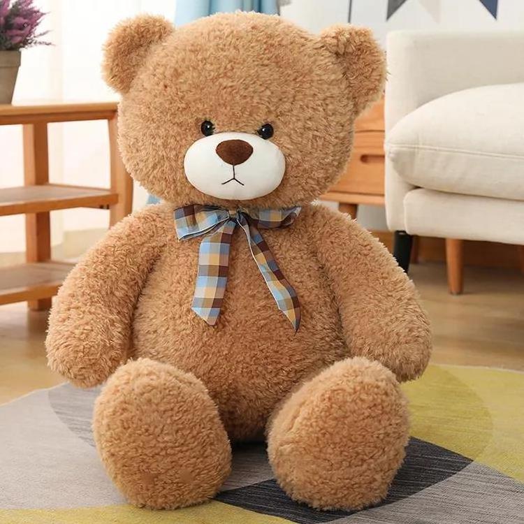 Cheap big Large size 80-200cm teddy bear plush toy Factory teddy bear Giant Kids Birthday Christmas Gifts Unstuffed Bear Skin