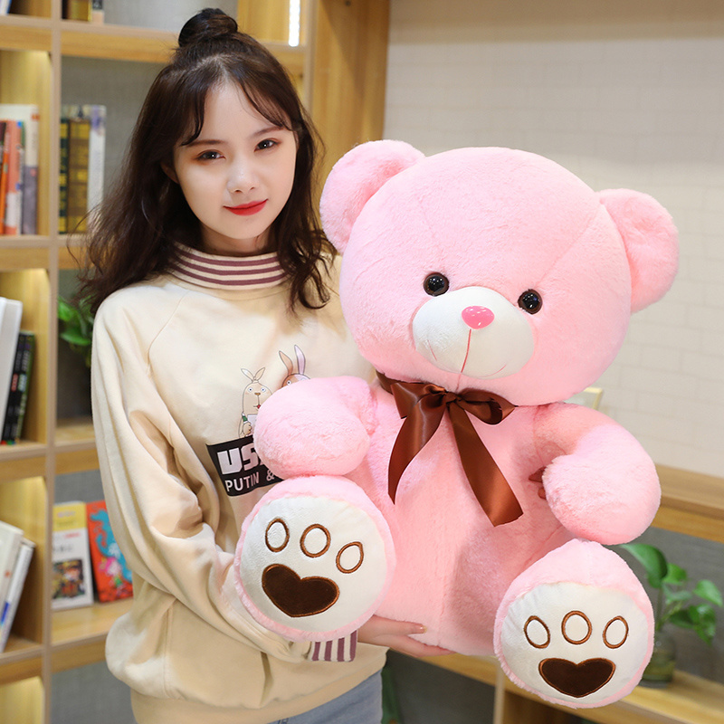 35cm 50cm 60cm Custom Valentine Teddy Bear Plush Toy Manufacturer Low Moq Plush Teddy Bear