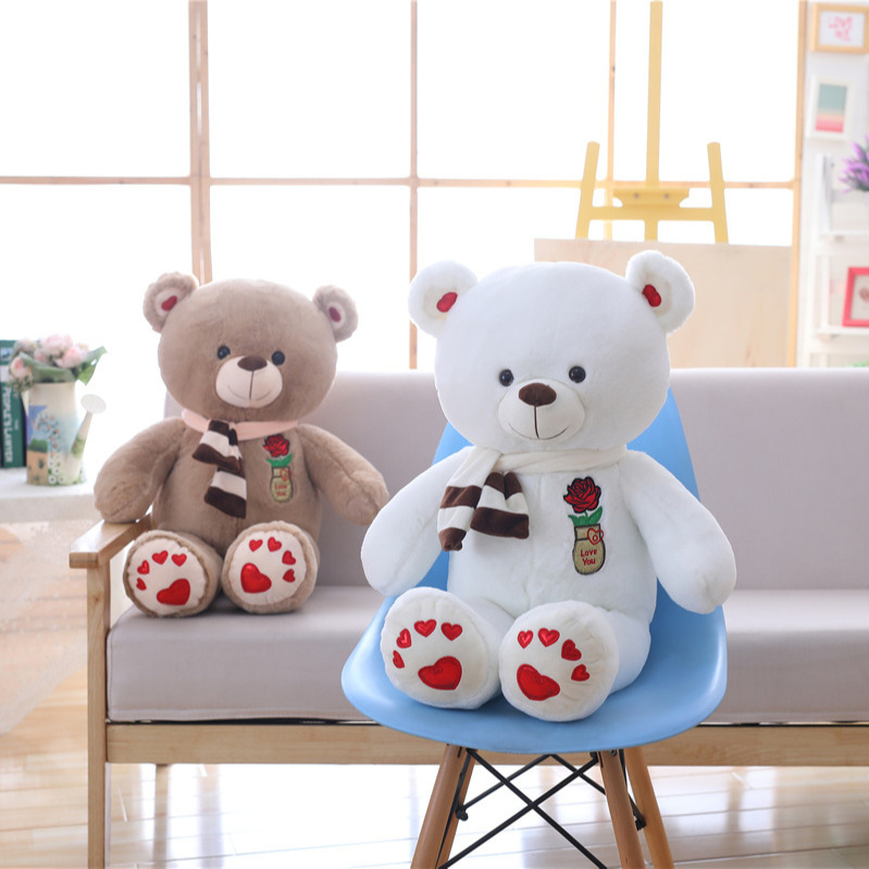 Teddy Bear Plush Toy with Back Zipper Bear Stuffed Huge Big Teddy Bear Plush Toy