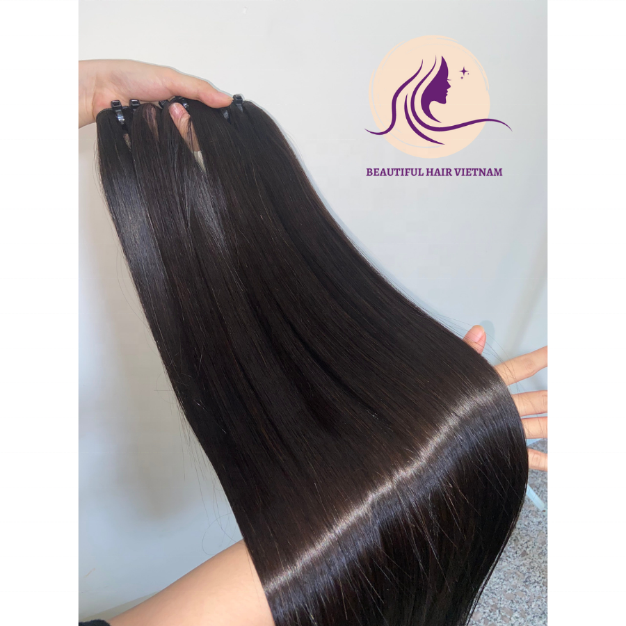 The Cheapest Price Raw Vietnamese Beautiful Bone Straight Hair Extensions Wigs Human Hair Lace Front, Indian Hair, Peruvian Hair