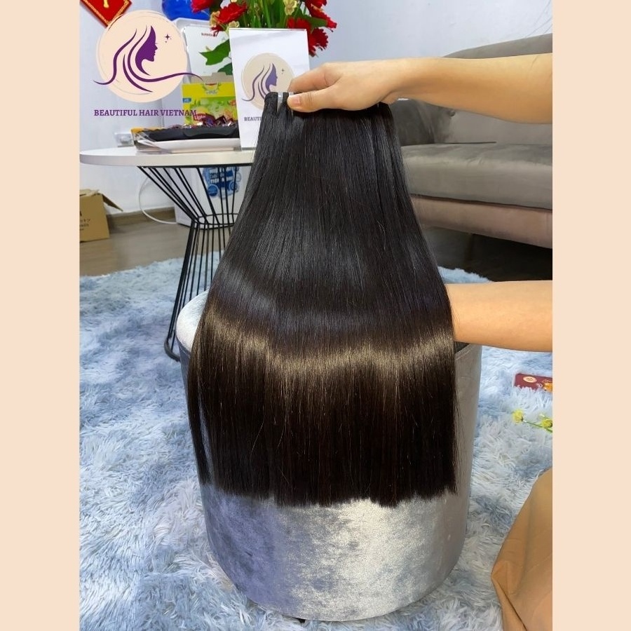 Highest Quality Vietnamese Bone Straight One Donor Human Hair From Raw Hair Vendors, Hair Extension Bundles, Wigs Human Hair