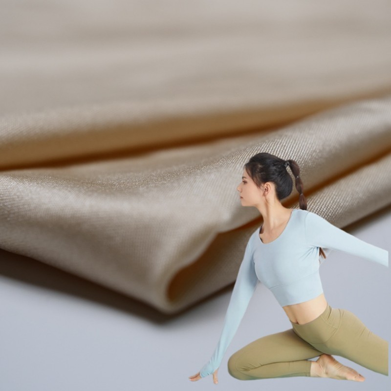 Polyamide Elastane Lyc ra 4 Way Stretch Nylon Spandex Fabric for Swimwear Sportswear Leggings