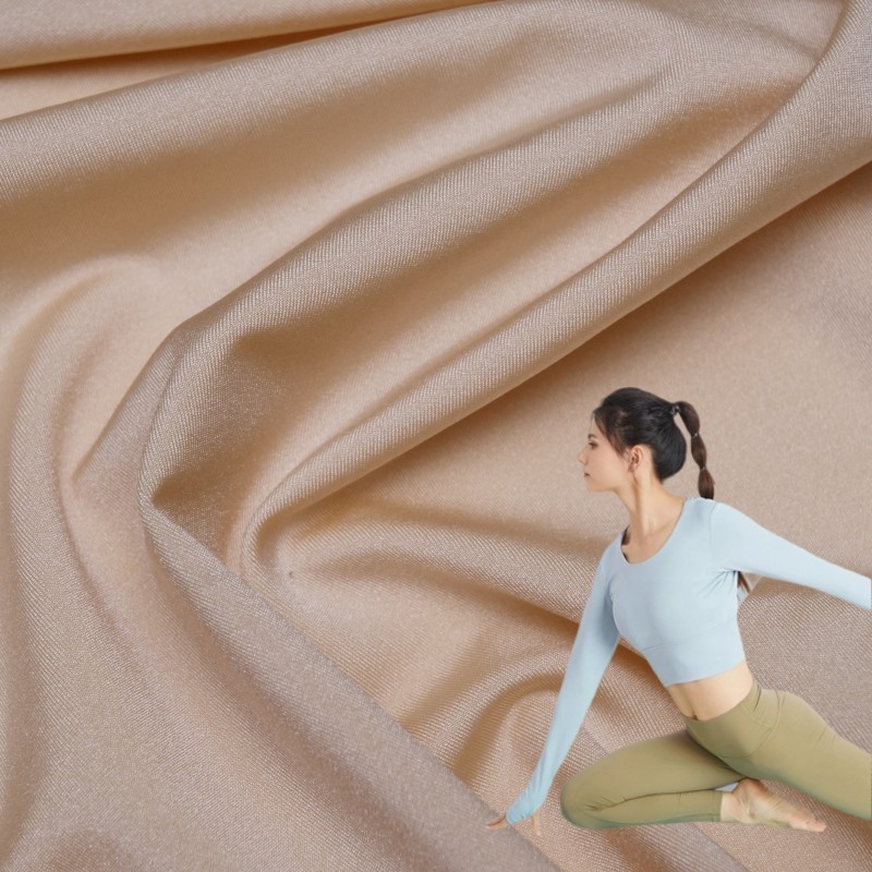 Polyamide Elastane Lyc ra 4 Way Stretch Nylon Spandex Fabric for Swimwear Sportswear Leggings