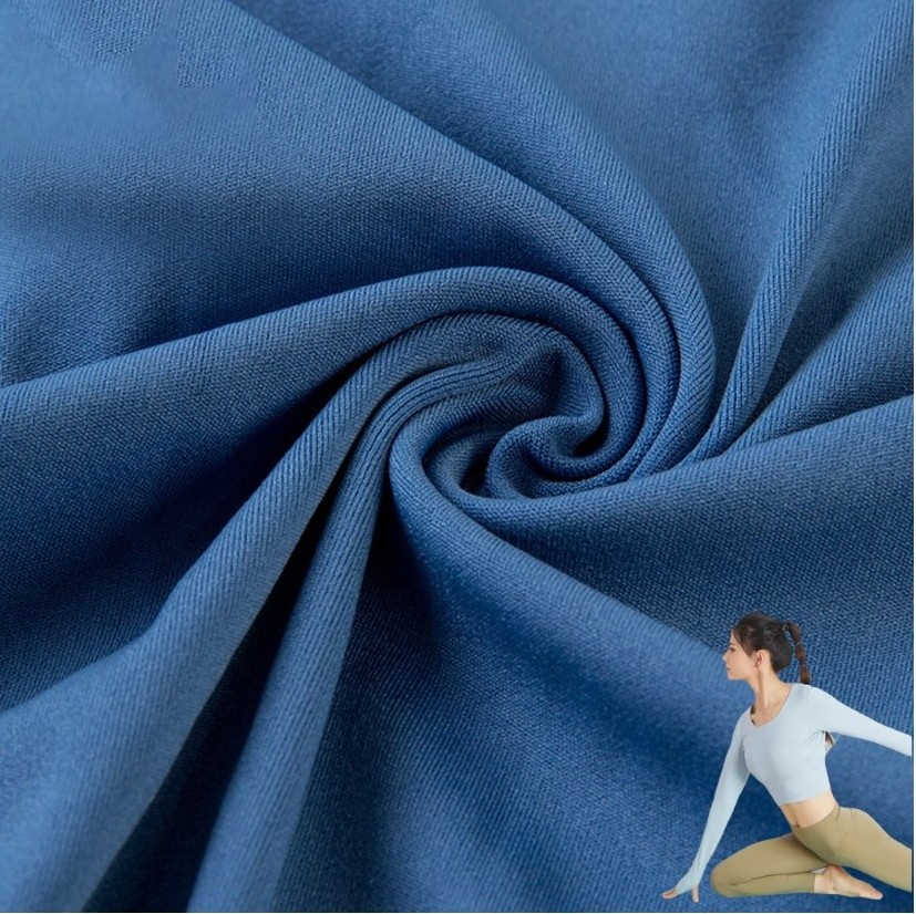 China supplier 86 polyester 14 spandex lycra tan through men ankara swimwear fabric polyester elastane