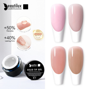 Beautilux High Quality Solid Tip  Nail Extend Hot Sale Easy Soak Off uv Gel False Express Nail Tips