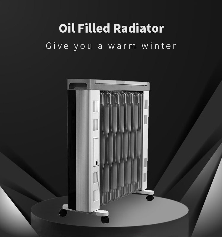 2200w Factory Price Oil Heater 13fins Oil Filled Radiator living room heating