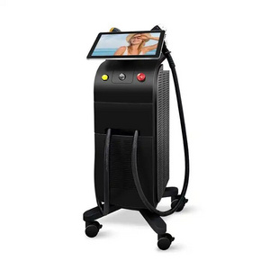 1200W 2 handles Painless Hair Removal 808nm Diode 2 in 1 808 Diode Laser Hair Removal Machine 15.6 inch Screen diode laser 755 8