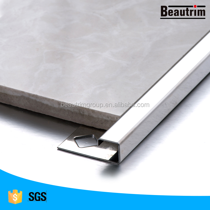 floor stainless steel transition strip tile edging trim