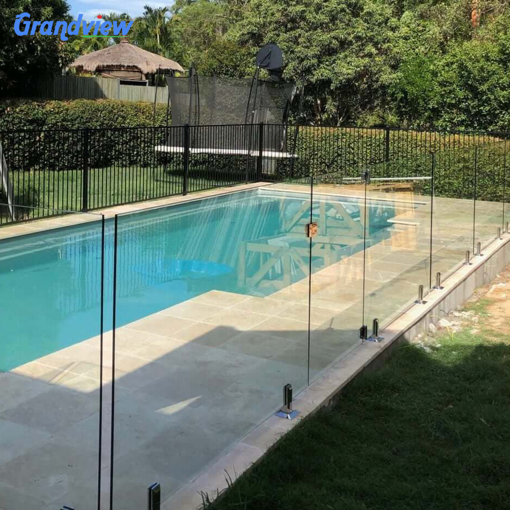 plexiglass fence panels / tempered glass pool fencing for sale