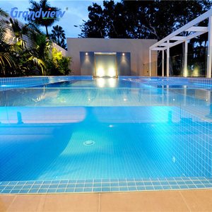 custom 20ft 40ft acrylic swimming pool outdoor container