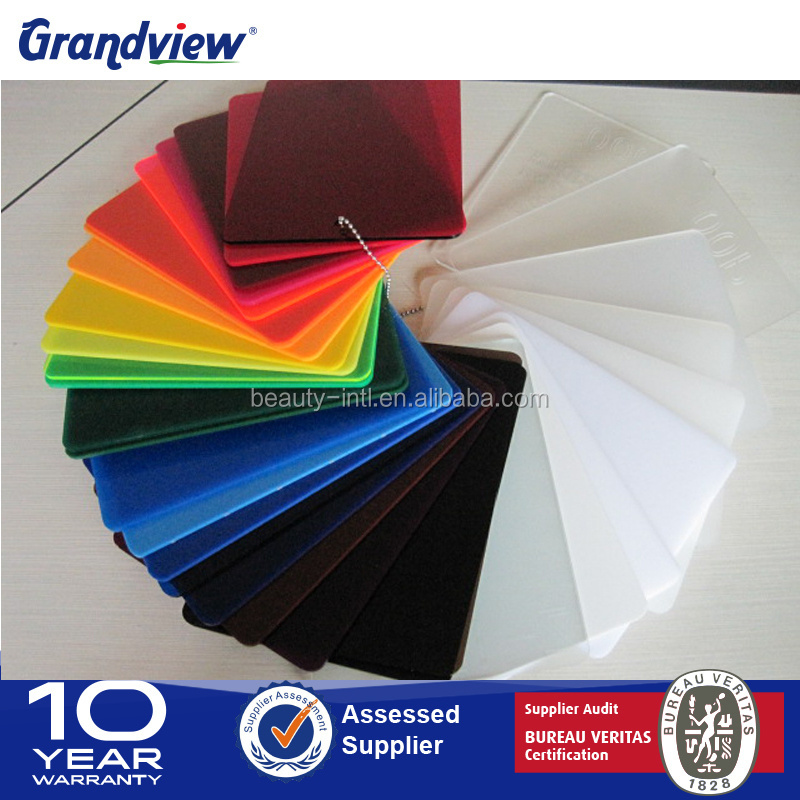 Wholesale Infrared Transmitting Plexiglass Color Chart Acrylic Sheet