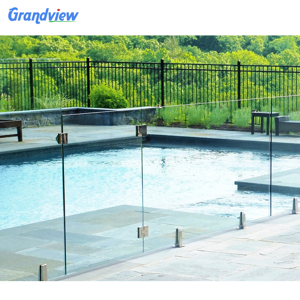 plexiglass fence panels / tempered glass pool fencing for sale