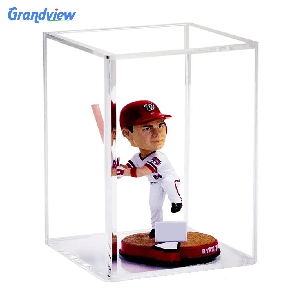 Wholesale Clear Acrylic Storage Current Size Toy Display Case Toy Figure Display Cases Acrylic Box Display