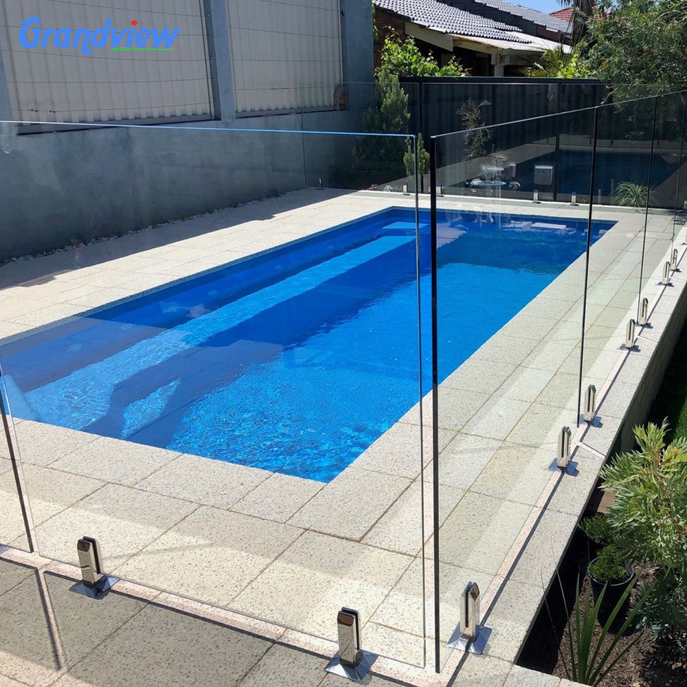 plexiglass fence panels / tempered glass pool fencing for sale