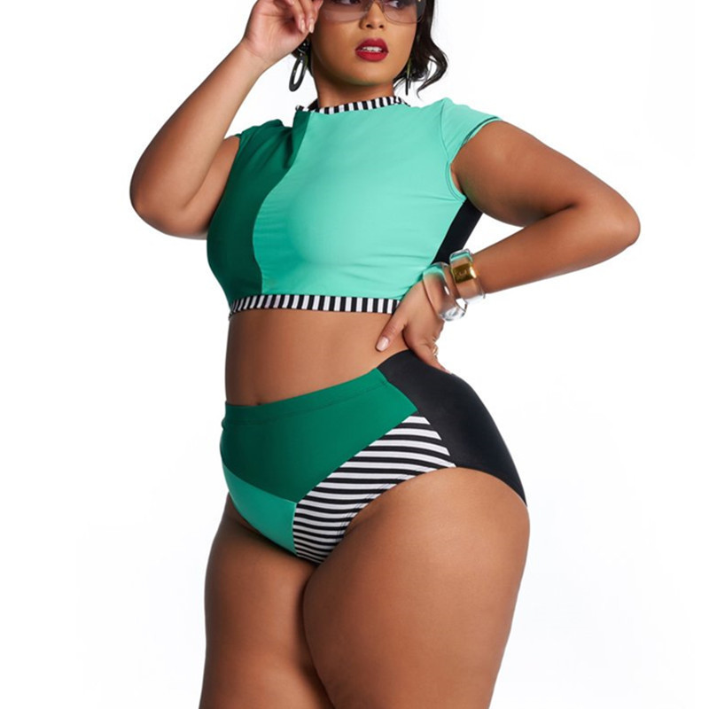 Factory Wholesale High Waist One Piece Tank Swimsuit Sexy Bikini Women Plus Size Swimwear