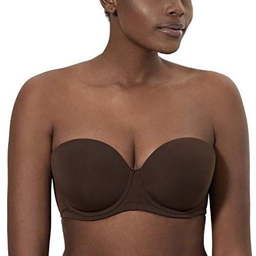 Women's Underwear Full Coverage Cotton Wireless Invisible Sexy Seamless 38 Cup Big Size Strapless Women Bra