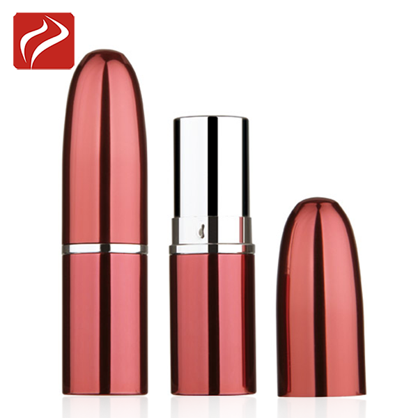 Luxury red aluminum lipstick container with tassels lipstick case for makeup