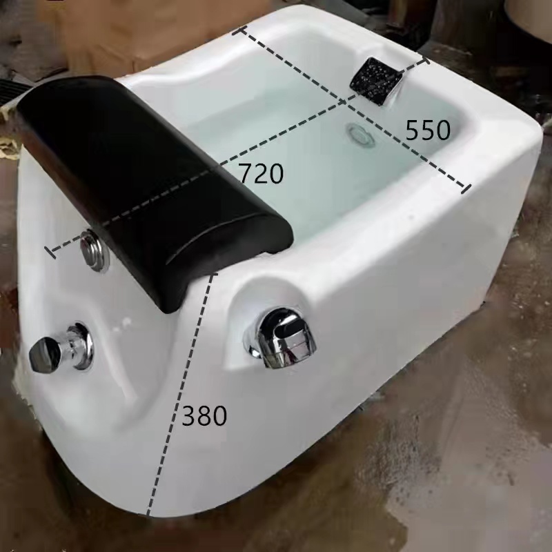 wholesale pedicure sink bowl/ ceramic pedicure sink with jets