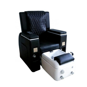 New luxury modern foot massage chair foot massage chair with surf massage colorful light nail salon sofa