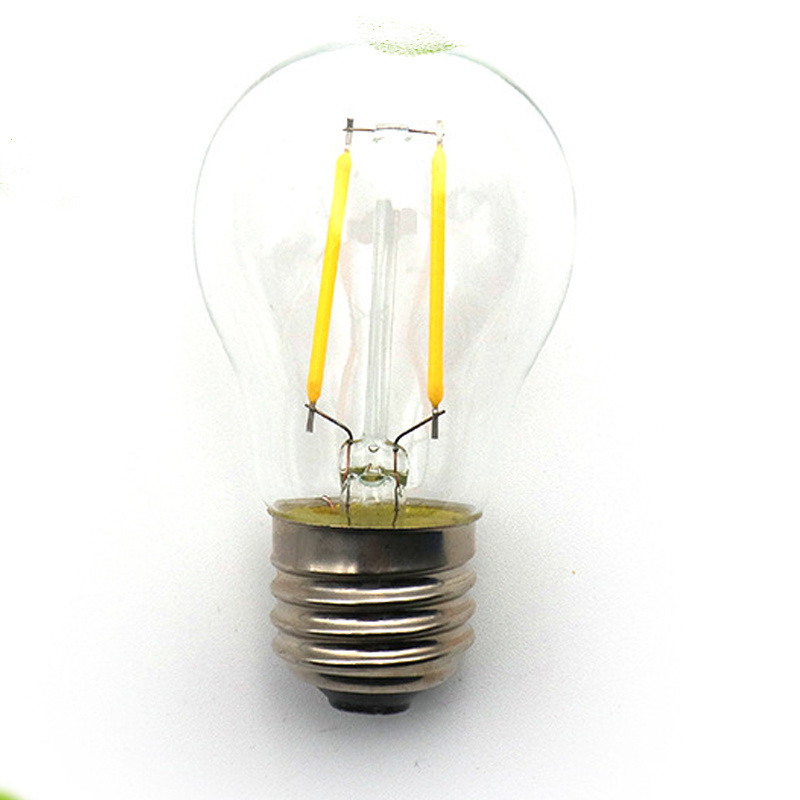 Globe Filament led bulb A15 Led Filament Lamp 220v 120V Glass Cover Edison E27  Style