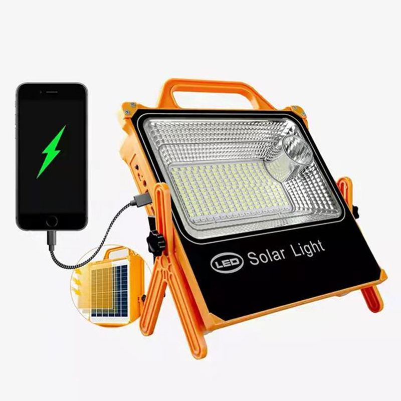 Solar Emergency Light Outdoor Travel Camping Waterproof High Power Super Bright Charging Multi functional Portable Street Light