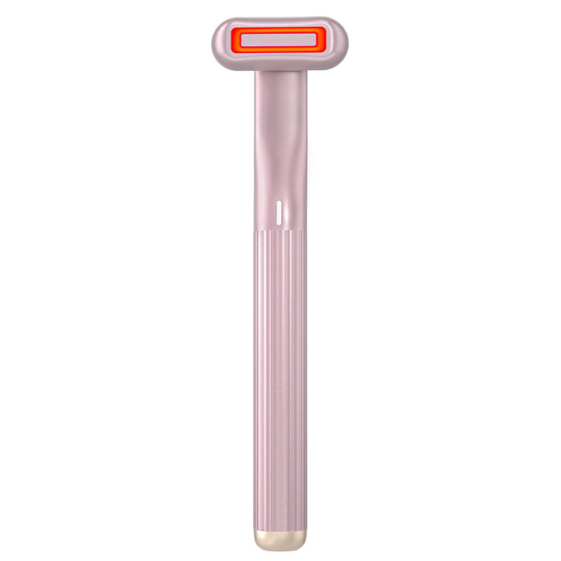 Handheld EMS warming face and eye beauty magic wand Red light therapy Ionic Eye Care Massager