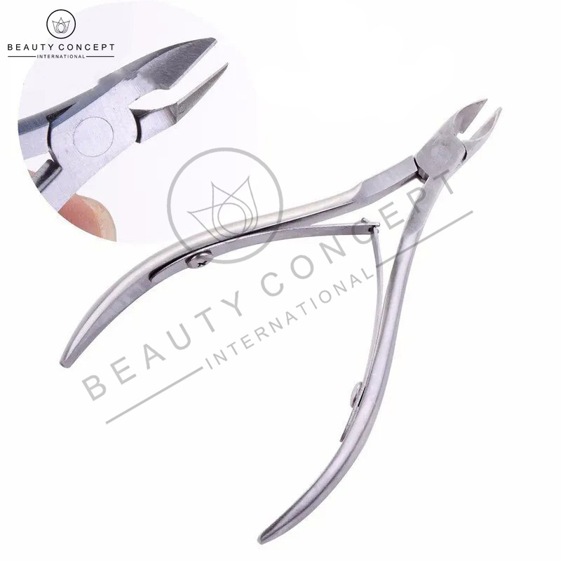 Stainless Steel Cuticle Trimmer Pointed Sharp Blade Dead Skin Remover Nipper For Fingernails By Beauty Concept International