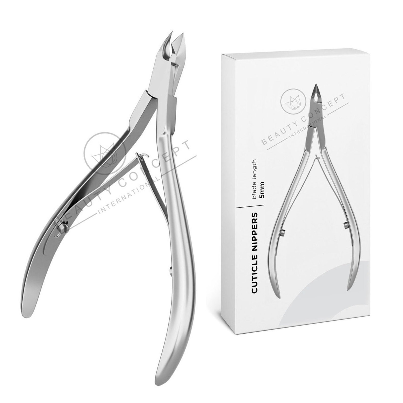 Beautifully Blister Packed Manicure Tools - Cuticle Scissors Nail Art Tools - Stainless Steel Cuticle Nippers Cuticle Pushers