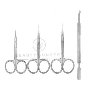 PRO expert Manicure Tools for Left-Handed Cuticle Scissors / Cuticle Pusher /Manicure and Pedicure Tools for Lefties