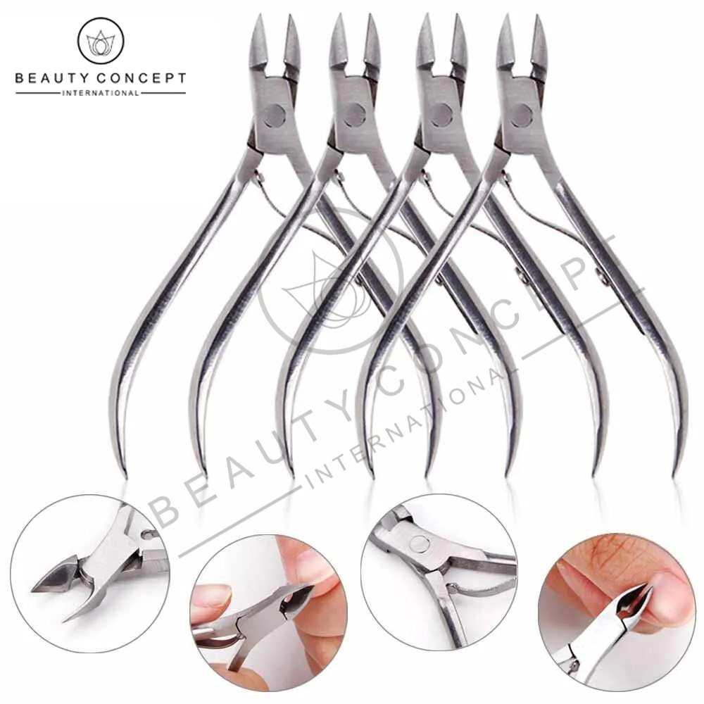 Stainless Steel Cuticle Trimmer Pointed Sharp Blade Dead Skin Remover Nipper For Fingernails By Beauty Concept International