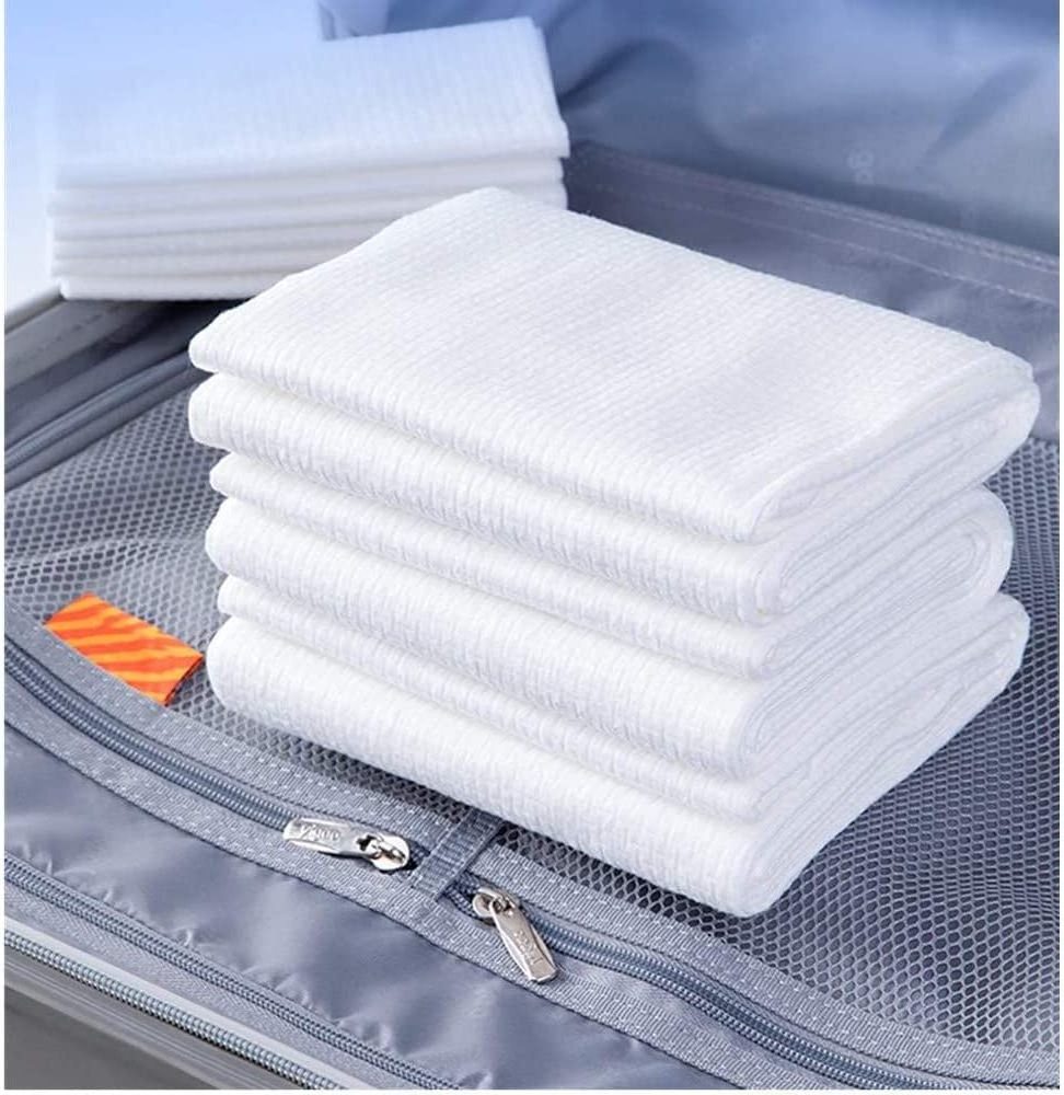 Disposable Bath Towels Shower Bath Big Towels Body Towel for Hiking, Camping, Backpack