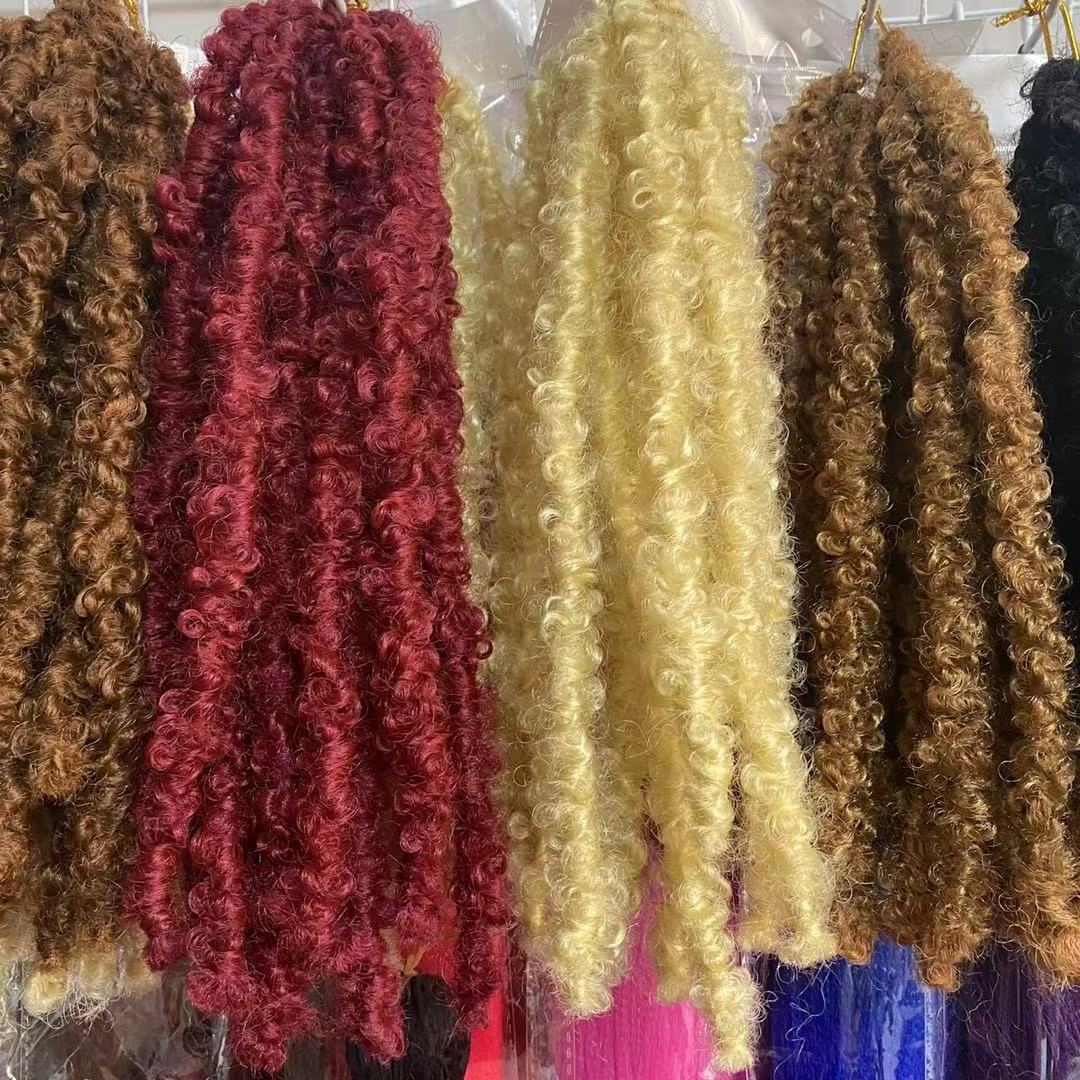 Locs Crochet Hair Butterfly Faux Locs Vendors Wholesale Distressed Butterfly 12 18 24 26 36 Inch Synthetic Hair Hot on Fire