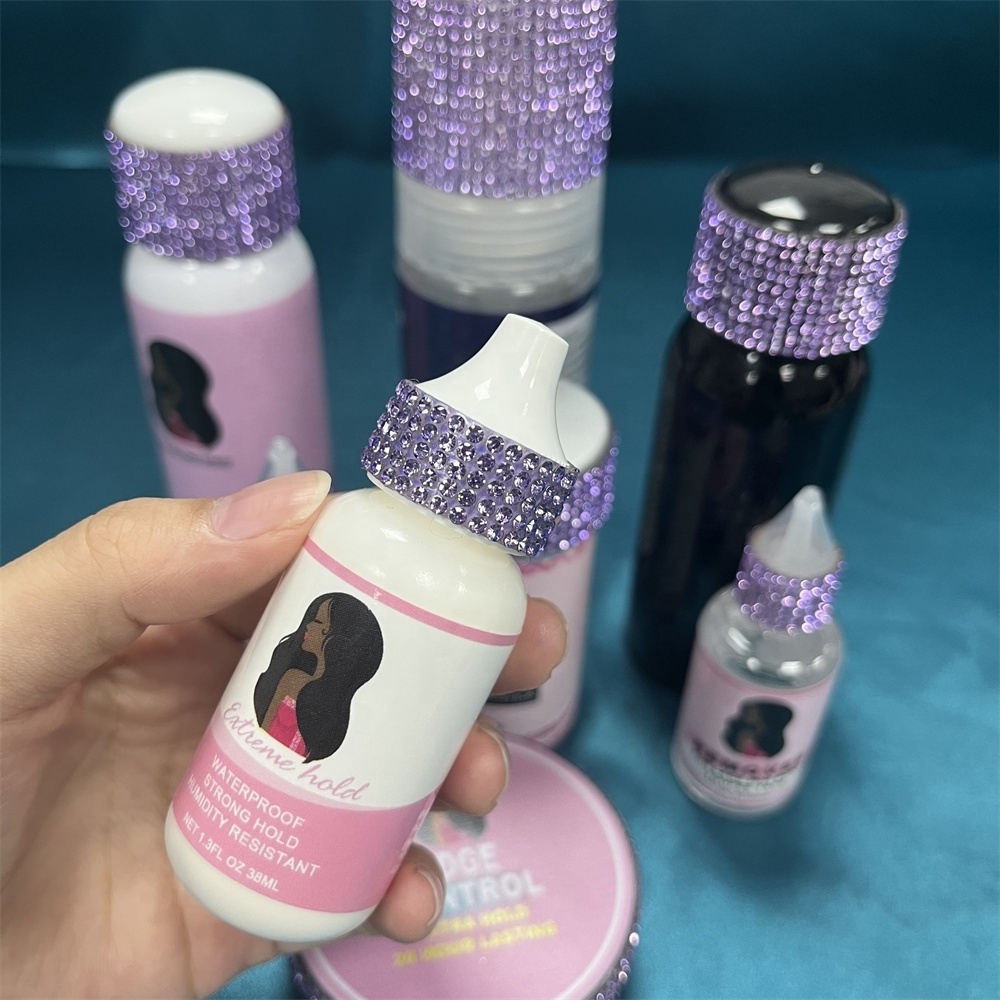 Private Label Hair Holding Spray For Lace Wig Melting Spray Waterproof Hair Glue