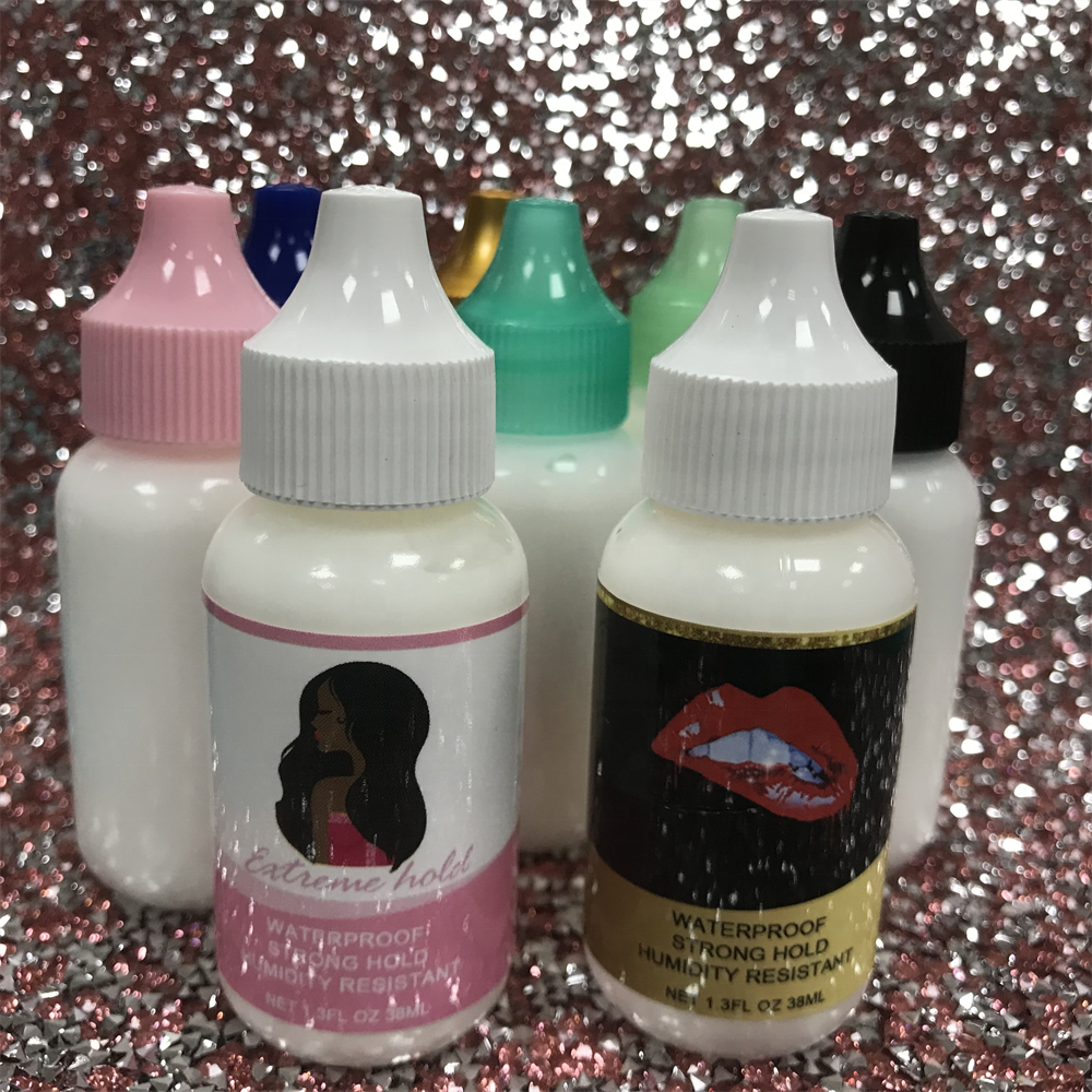 Private Label Hair Holding Spray For Lace Wig Melting Spray Waterproof Hair Glue