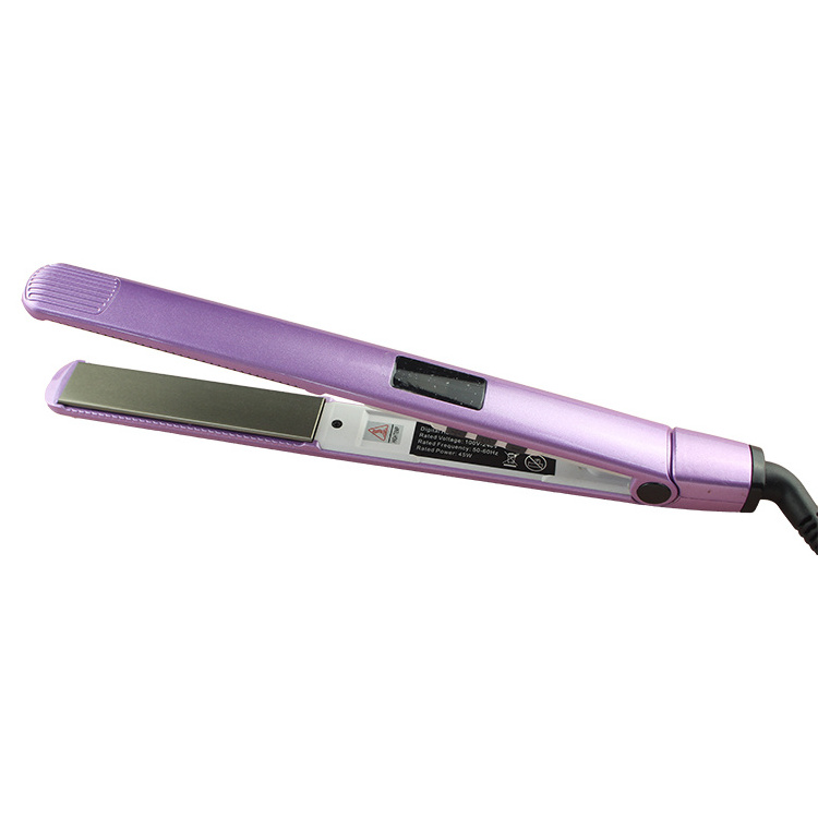 Professional 230 Degree Two Sides Infrared Ionic Hair Curler Flat Iron Hair Straightener Titanium Flat Irons