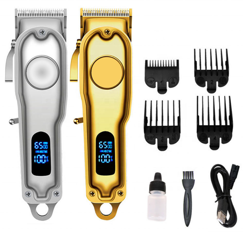 Professional Rechargeable Phoenix Buddha Head Hair Trimmer R Blade Trimmer Haircut Set Cordless Hair Clipper