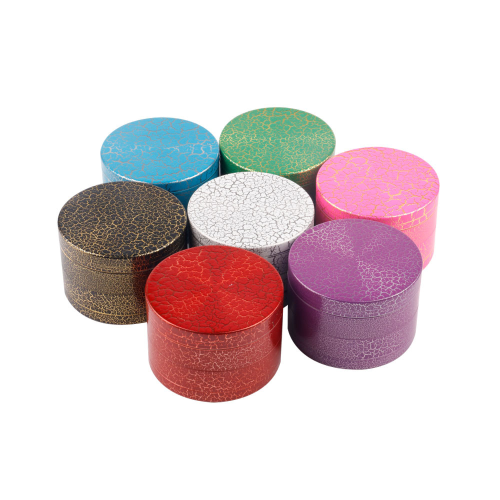 Smoke Shop Supplies  printing 4 parts herb grinder Cookies backwoods smoking Accessories Zinc Alloy Grinder