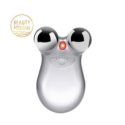 Beauty Equipment Face Lift Up Skin Tighten Firming Red Light Ion EMS Microcurrent Mini Facial Skin Toning Home Use beauty Device