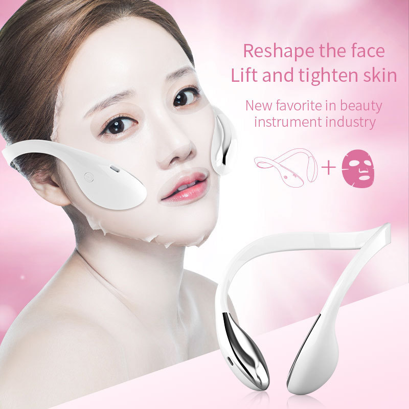 Korea Oem Microcurrent Massage Pure Facial Lift Device Skin Tightening Machine V Shape Face Lifting At Home