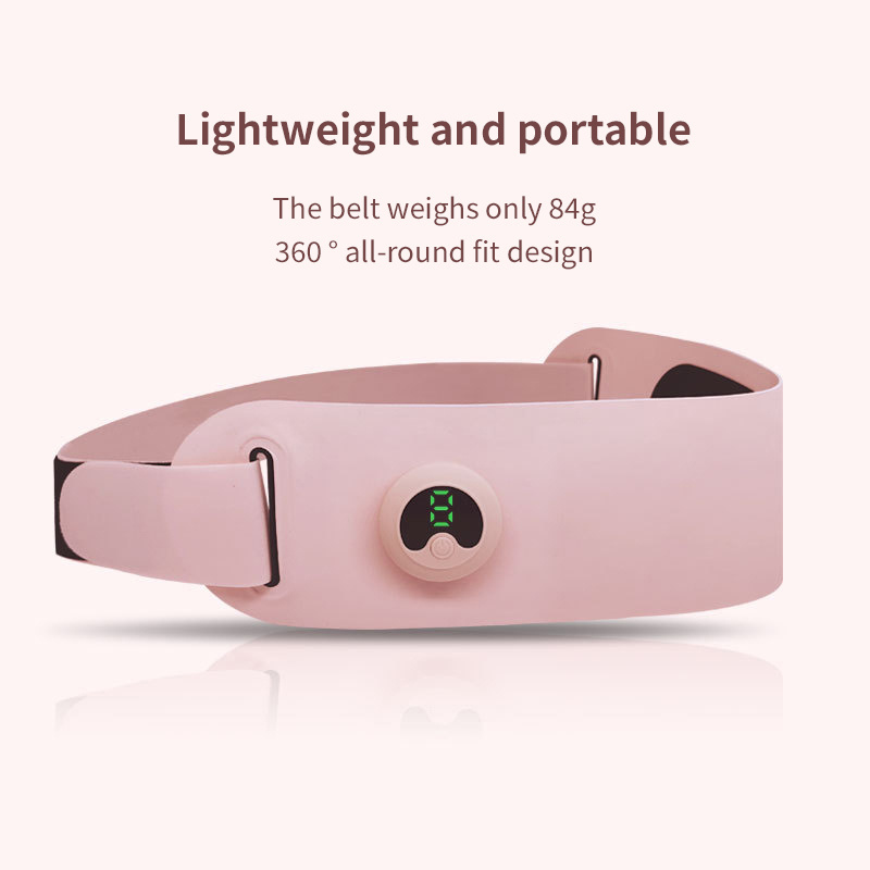 Electric Vibration Machine Muscle Pain Relief Weight Loss Slimming Ems Vibrating Massager Heat Abdominal Massage Belt With Heat