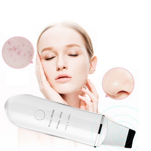 Portable Electric Facial Dead Skin Peeling Machine Professional Sonic Face Cleaning Spatula Ultrasonic Skin Scrubber